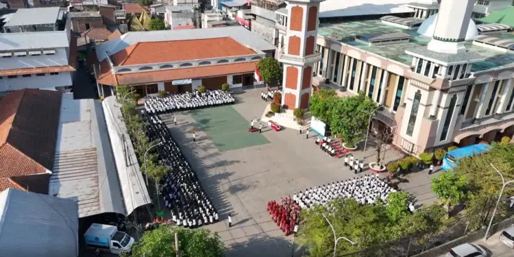 Pondok Pesantren (Ponpes) Gadingmangu menggelar peringatan Hari Santri Nasional 2026 selama tujuh hari berturut-turut. Foto: LINES