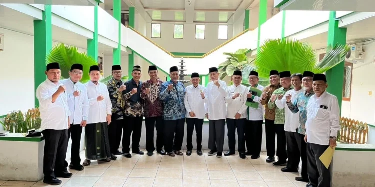 Kantor Wilayah Kementerian Agama (Kanwil Kemenag) Provinsi Banten menggelar Rapat Koordinasi Penguatan Lembaga Keagamaan dan Organisasi Kemasyarakatan (Ormas) Islam se-Provinsi Banten. Foto: LINES