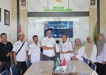 Kesbangpol Kunjungi Sekretariat LDII Sawahlunto untuk Bangun Sinergisitas Sosial